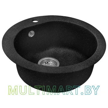 Кухонная мойка AV Engineering Gold AV510000GBKA (черный) картинка 2